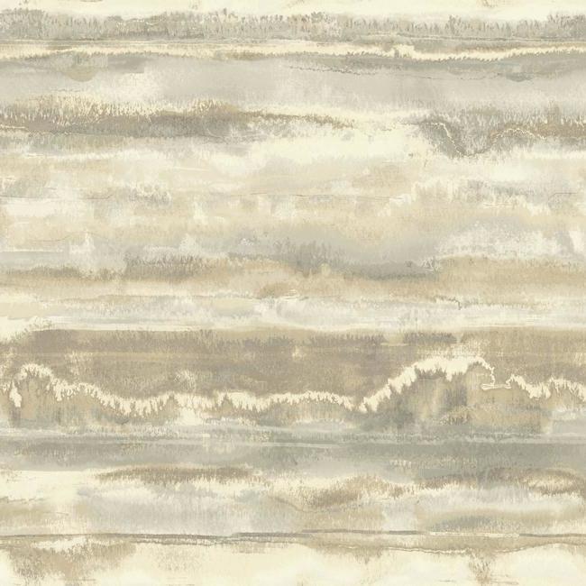 media image for sample high tide wallpaper in sand from the botanical dreams collection by candice olson for york wallcoverings 1 21