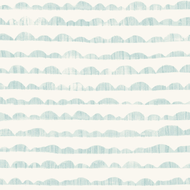 media image for sample hill horizon wallpaper in soft blue from the magnolia home vol 3 collection by joanna gaines 1 26