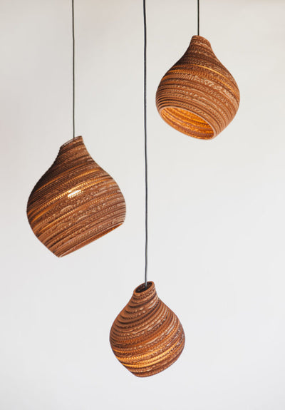 product image for Hive Scraplight Pendant Natural in Various Sizes 96