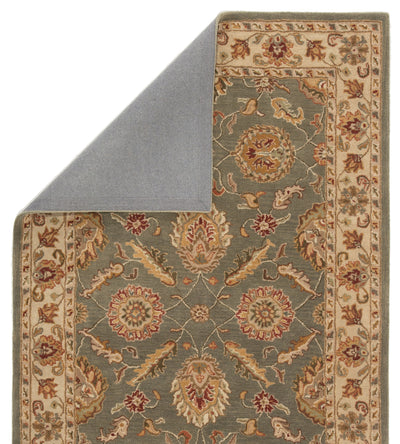 product image for my06 callisto handmade floral green beige area rug design by jaipur 5 23