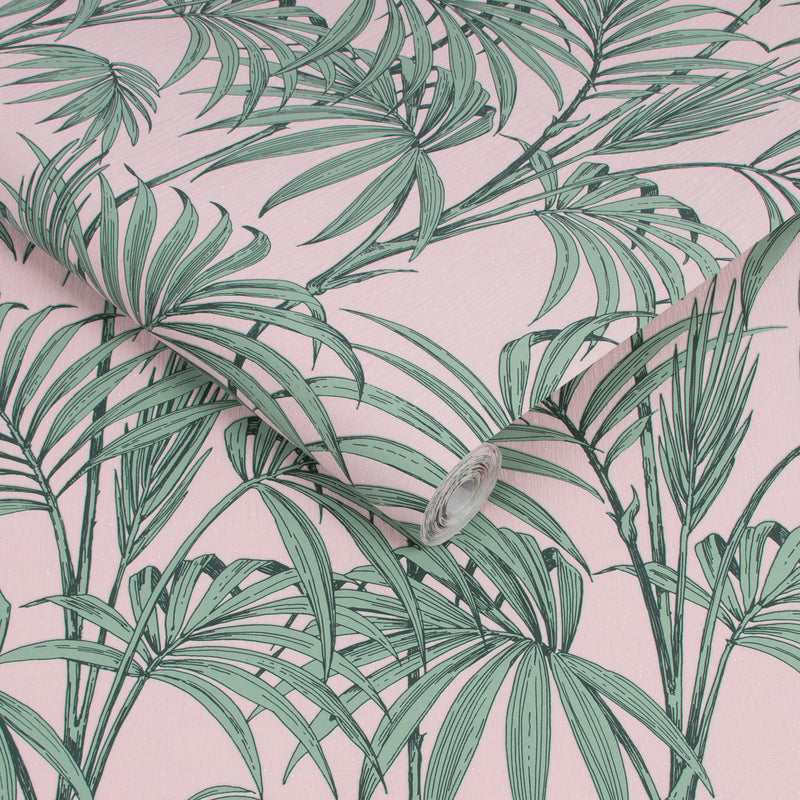 media image for sample honolulu wallpaper in pink from the capsule collection by graham brown 1 283