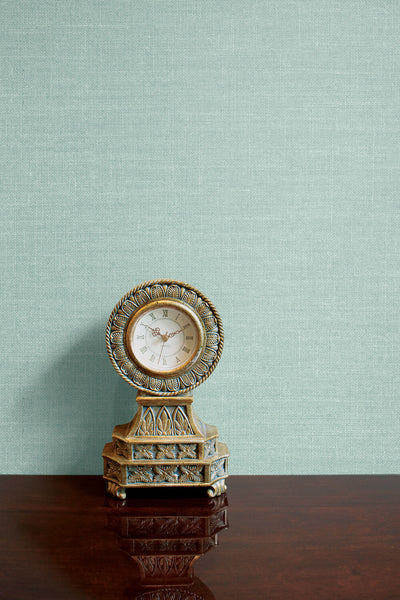 product image for Hopsack Embossed Vinyl Wallpaper in Victorian Jade from the Living With Art Collection by Seabrook Wallcoverings 61