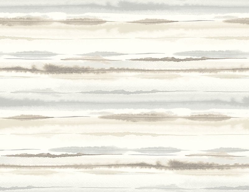 media image for Horizon Stripe Peel-and-Stick Wallpaper in Sand Dunes from the Luxe Haven Collection by Lillian August 294