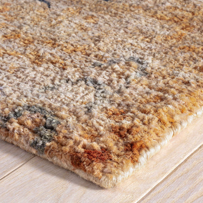 product image for horseshoe neutral hand knotted jute rug by dash albert da1724 1014 4 46