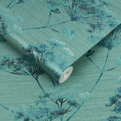 product image for Hortus Wallpaper in Teal from the Exclusives Collection by Graham & Brown 52