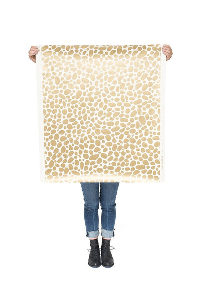 product image for Hoya Wallpaper in Gold on Cream design by Thatcher Studio 6