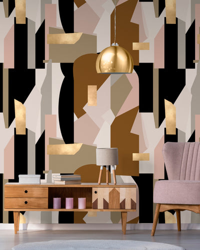 product image for Human Nature Wallpaper in Brown and Pink from the Wallpaper Collectables Collection by Mind the Gap 74