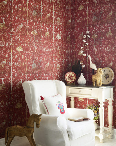 product image for Hunter's Tapestry Wallpaper from the Transylvanian Roots Collection by Mind the Gap 8