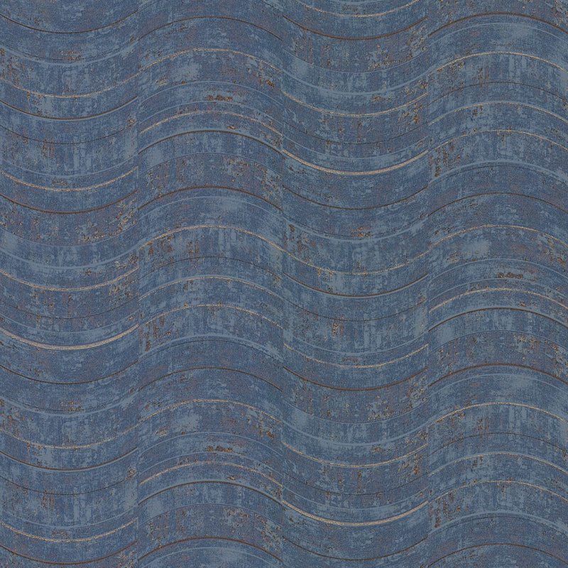 media image for sample hydra geometric wallpaper in blue from the polished collection by brewster home fashions 1 240