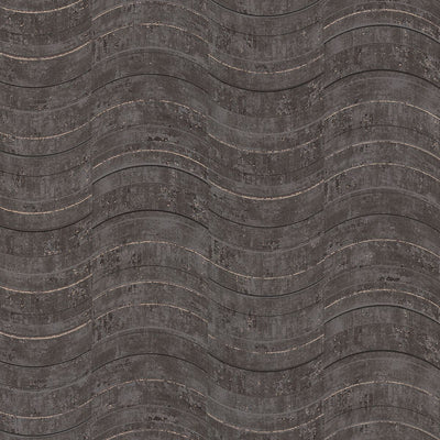 product image of sample hydra geometric wallpaper in dark grey from the polished collection by brewster home fashions 1 560