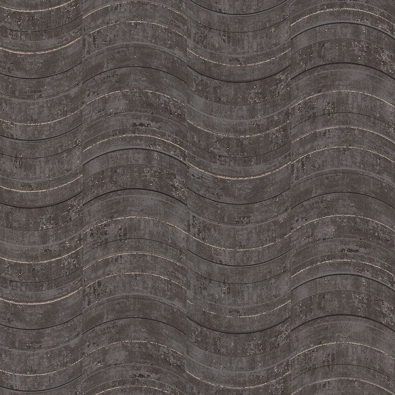 media image for sample hydra geometric wallpaper in dark grey from the polished collection by brewster home fashions 1 22