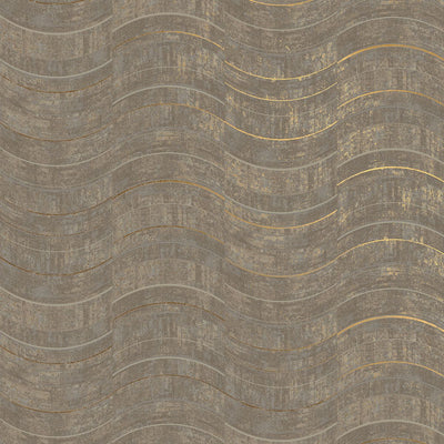 product image for Hydra Geometric Wallpaper in Light Grey from the Polished Collection by Brewster Home Fashions 16