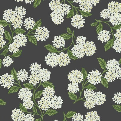 product image of Hydrangea Wallpaper in Black and White from the Rifle Paper Co. Collection by York Wallcoverings 56