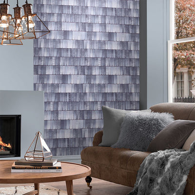 product image for Hygge Wallpaper in Steel from the Exclusives Collection by Graham & Brown 74