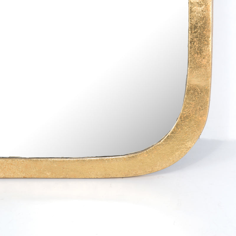 media image for Chyde Large Mirror In Gold Leaf 267