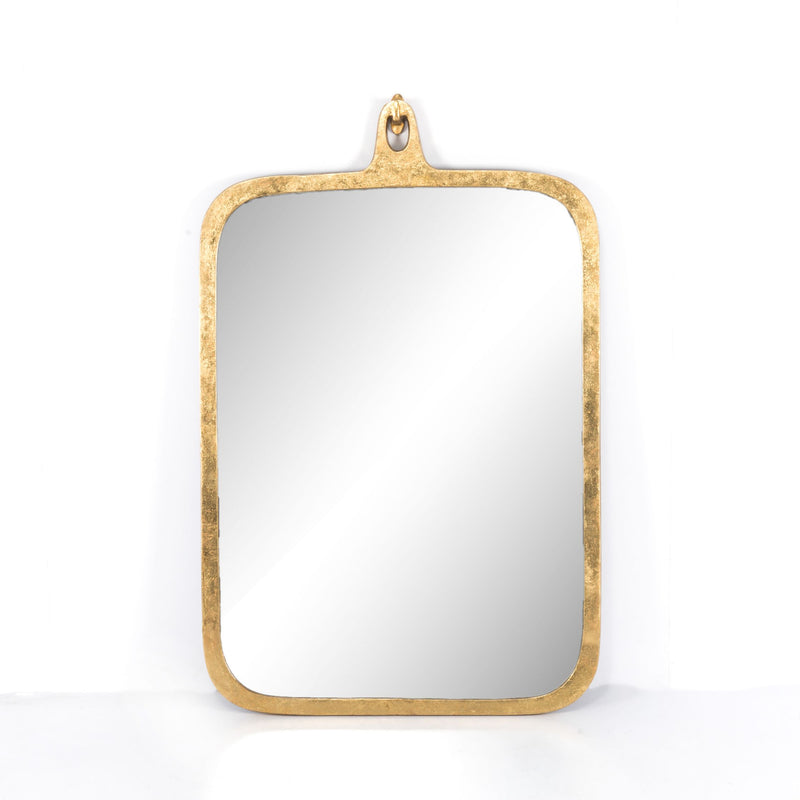 media image for Chyde Large Mirror In Gold Leaf 254