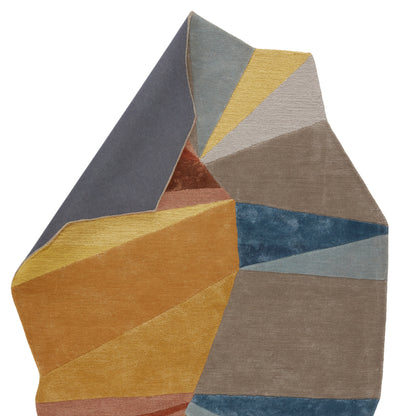 product image for Sabah Handmade Geometric Multicolor & Yellow Rug by Jaipur Living 45