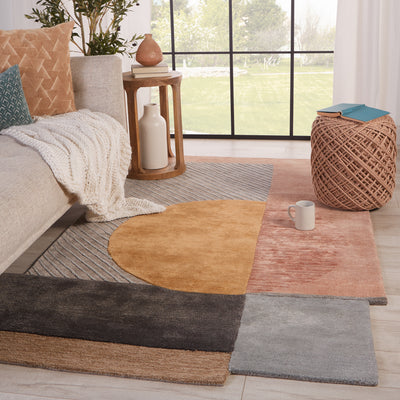 product image for Synovah Handmade Geometric Multicolor & Grey Rug by Jaipur Living 78