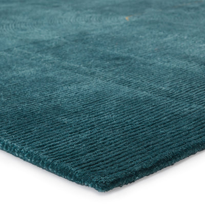 product image for Zephyr Handmade Abstract Teal & Gold Rug by Jaipur Living 54