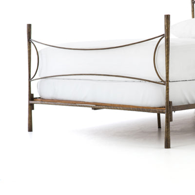 product image for Westwood Bed In Antique Brass 19