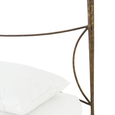 product image for Westwood Bed In Antique Brass 52