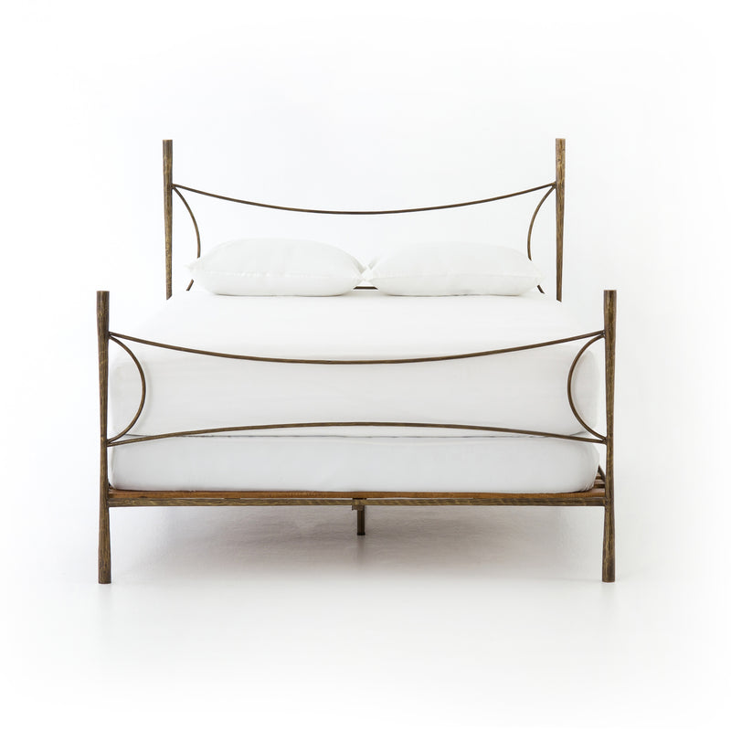 media image for Westwood Bed In Antique Brass 230
