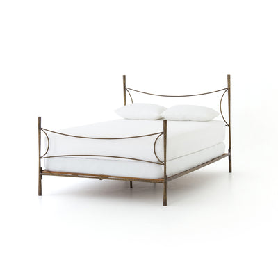 product image for Westwood Bed In Antique Brass 45