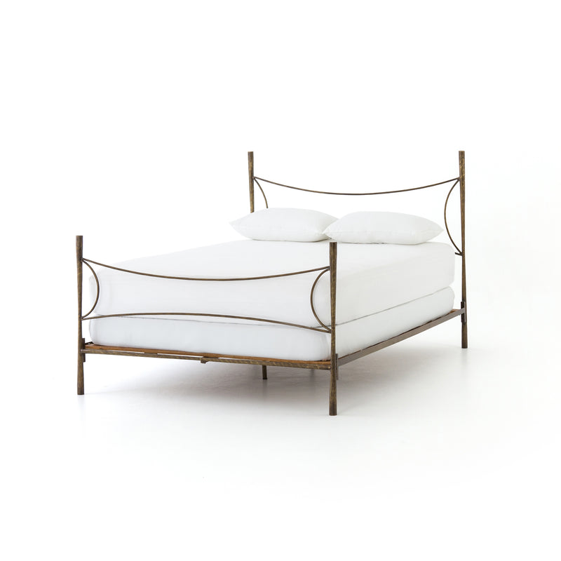 media image for Westwood Bed In Antique Brass 298