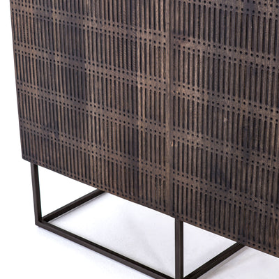 product image for Kelby Cabinet In Vintage Brown 5