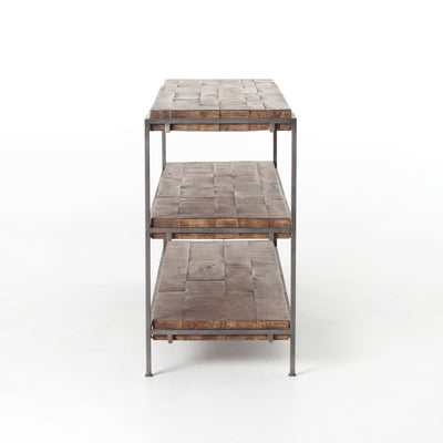 product image for Simien Media Console In Weathered Hickory 52