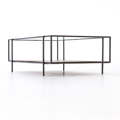 product image for byron coffee table in aged brown 7 87