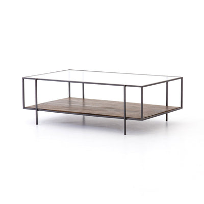 product image for byron coffee table in aged brown 1 6