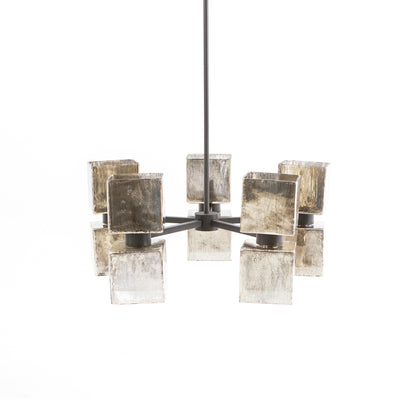 product image for Ava Large Chandelier In Antiqued Iron 61