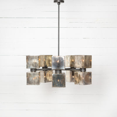 product image for Ava Large Chandelier In Antiqued Iron 26