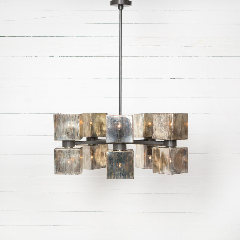 media image for Ava Large Chandelier In Antiqued Iron 225