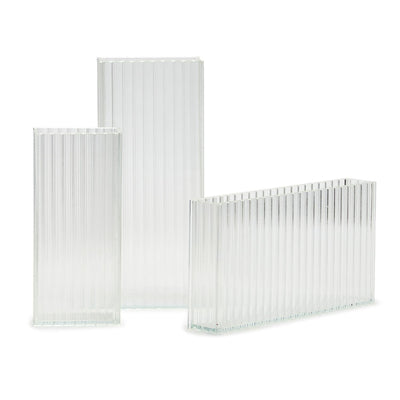 product image for Reeded Ribbed Vases - Set of 3 43