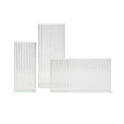 product image for Reeded Ribbed Vases - Set of 3 7