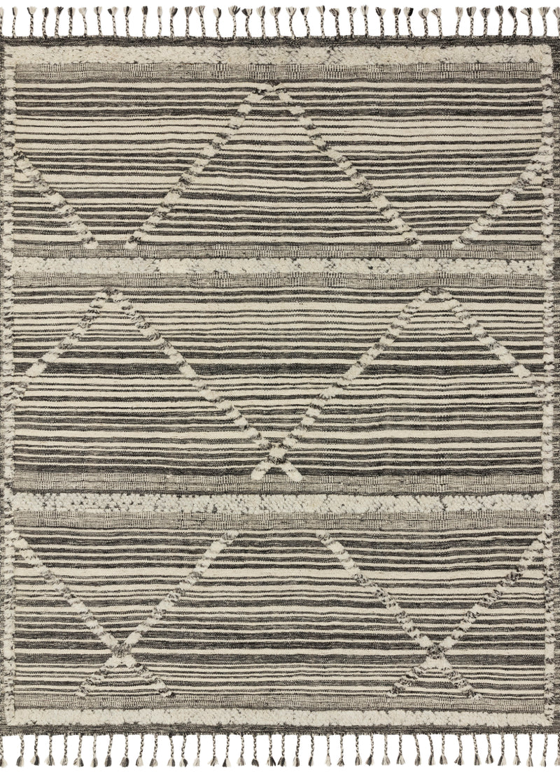 media image for Iman Rug in Ivory / Charcoal by Loloi 274