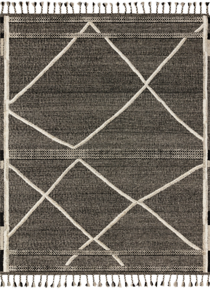 media image for Iman Rug in Beige / Charcoal by Loloi 214