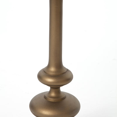 product image for marlow matchstick pedestal table in matte brass 3 14