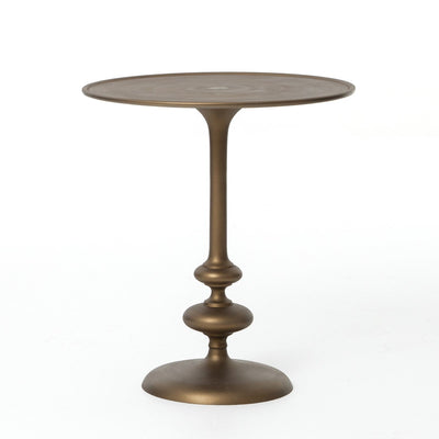 product image for marlow matchstick pedestal table in matte brass 1 25