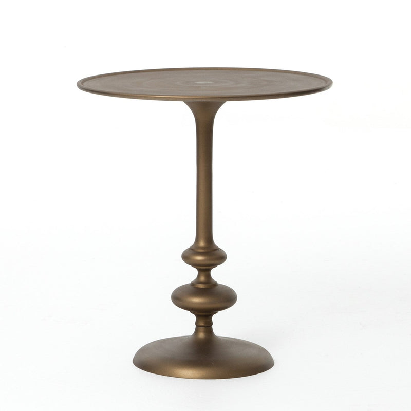 media image for marlow matchstick pedestal table in matte brass 1 263