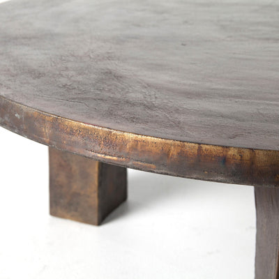 product image for cruz coffee table in antique rust 3 65