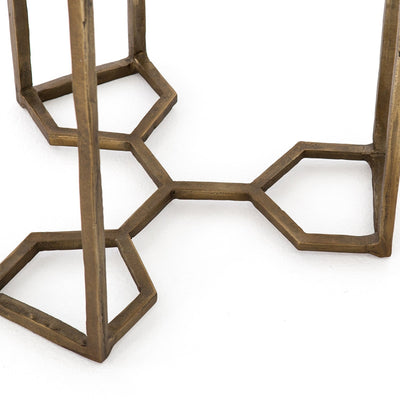 product image for naomi marble end table by bd studio 6 18