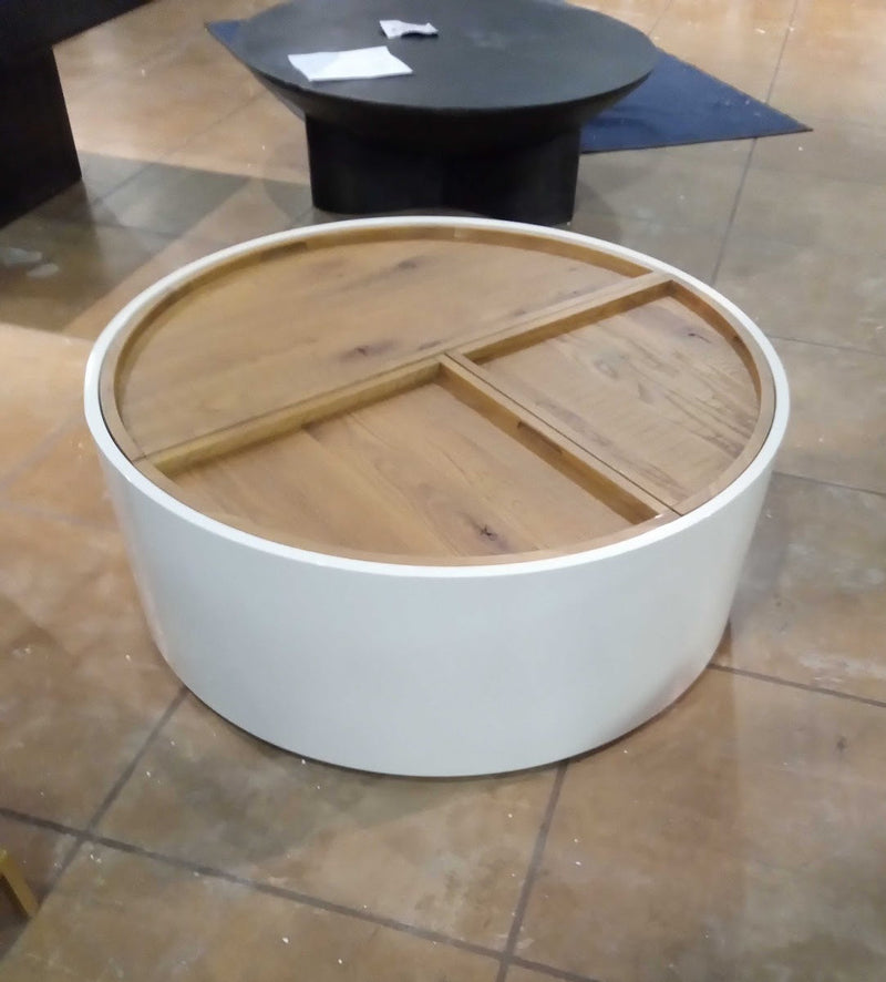 media image for Cas Drum Coffee Table - Open Box 11 237
