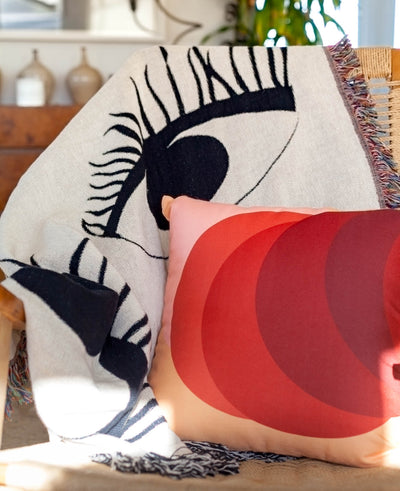 product image for phases throw pillow designed by elise flashman 5 2