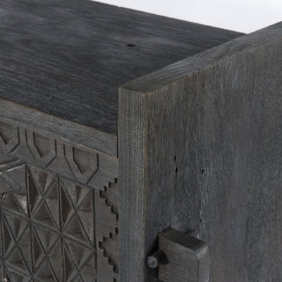 product image for Columbus Trunk Console Table In Dark Totem 43