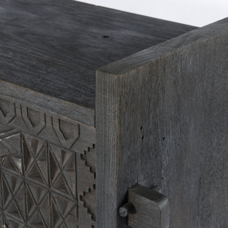 media image for Columbus Trunk Console Table In Dark Totem 26