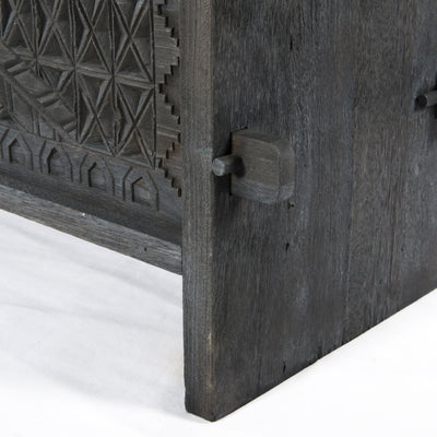 product image for Columbus Trunk Console Table In Dark Totem 0