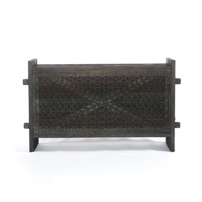 product image for Columbus Trunk Console Table In Dark Totem 20